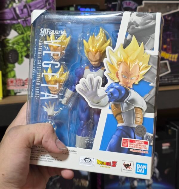 Vegeta Super Saiyan (SSJ) SH Figuarts – Figura de Acción Articulable