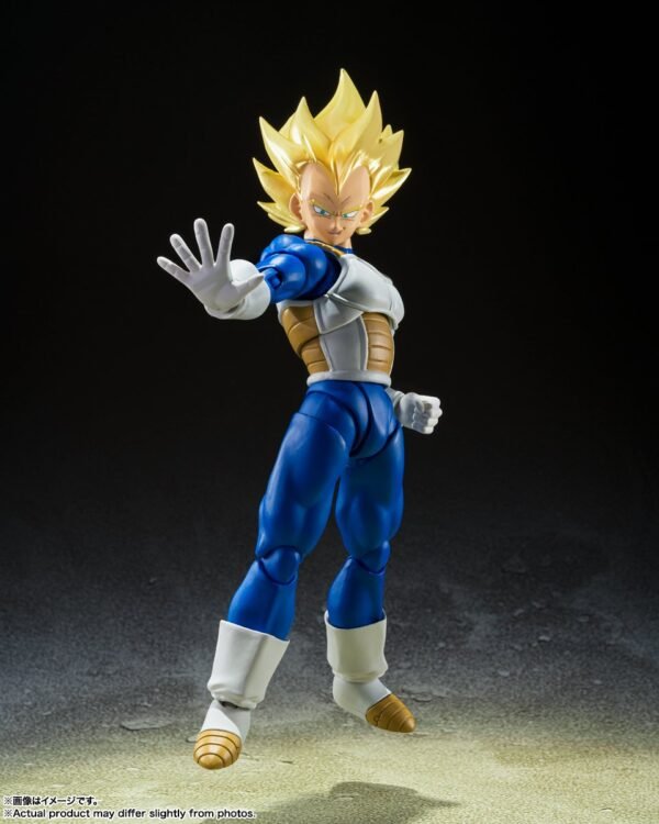 Vegeta Super Saiyan (SSJ) SH Figuarts – Figura de Acción Articulable