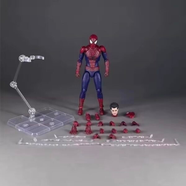 Figura Spider-Man (Andrew Garfield) – MAFEX Bootleg Escala 1/12 Articulada