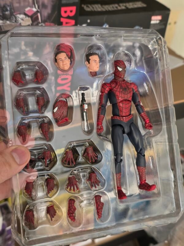 Figura Spider-Man (Tobey Maguire) – MAFEX Bootleg Escala 1/12 Articulada