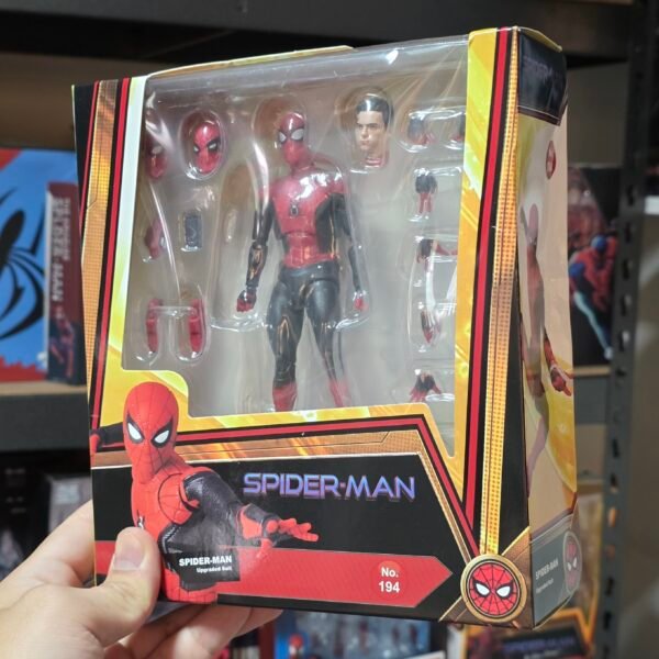 Figura Spider-Man Tom Holland Mafex Bootleg (Con caja o sin Caja)