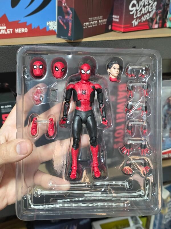 Figura Spider-Man Tom Holland Mafex Bootleg (Con caja o sin Caja)
