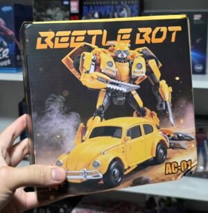 Figura Transformers Bumblebee Escarabajo Beetle Bot 17 cm Transformable Articulable