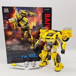 Transformers Bumblebee Baiwei 17 cm – El Despertar de las Bestias Articulable