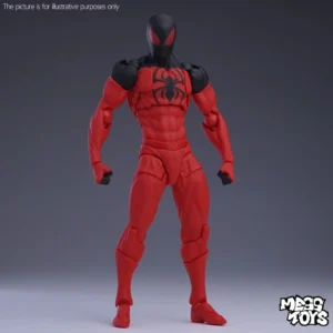 Mess Toys Araña Escarlata – Figura de Acción 1/12