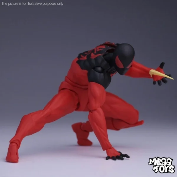 Mess Toys Araña Escarlata – Figura de Acción 1/12
