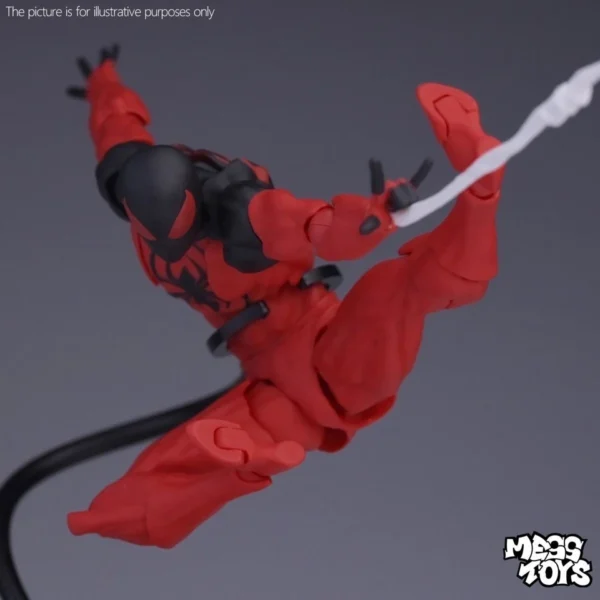 Mess Toys Araña Escarlata – Figura de Acción 1/12