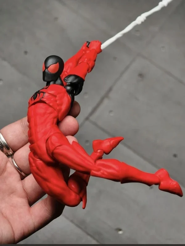 Mess Toys Araña Escarlata – Figura de Acción 1/12