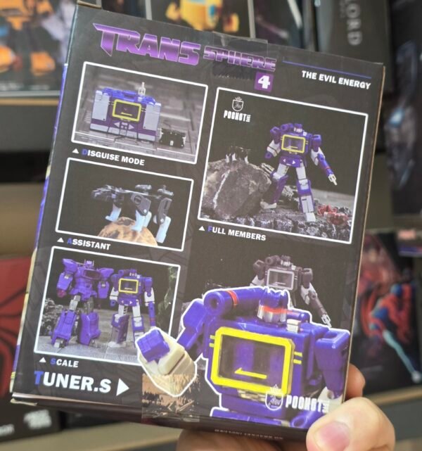 Figura Transformers Soundwave G1 Pocket Toys