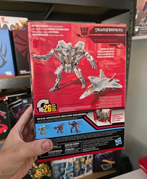 Figura Transformers Starscream Studio Series Transformers 1