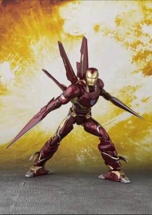 Sh figuarts Ironman Mark 50 nano armas