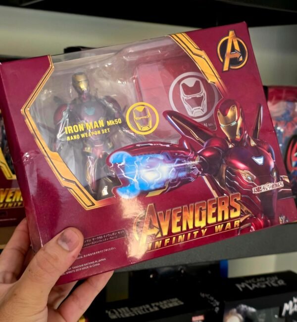 Sh figuarts Ironman Mark 50 nano armas