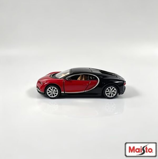 2026/09/855430-scaled.jpg Bugatti Chiron Rojo y Negro Maisto Special Edition 1:64