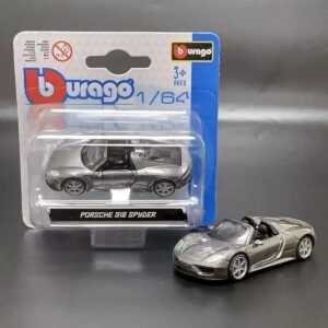Porsche 918 Spyder Bburago Escala 1:64 – Gris
