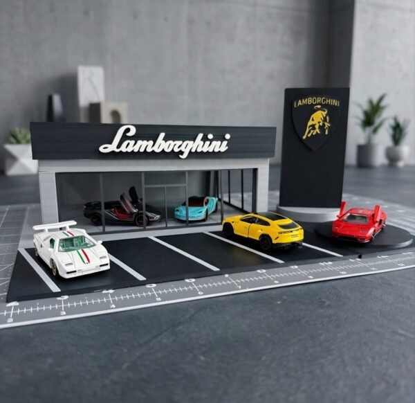 Diorama Lamborghini Concesionario