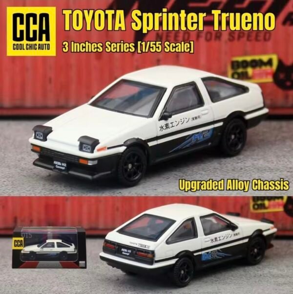 Toyota Sprinter Trueno escala 1:64