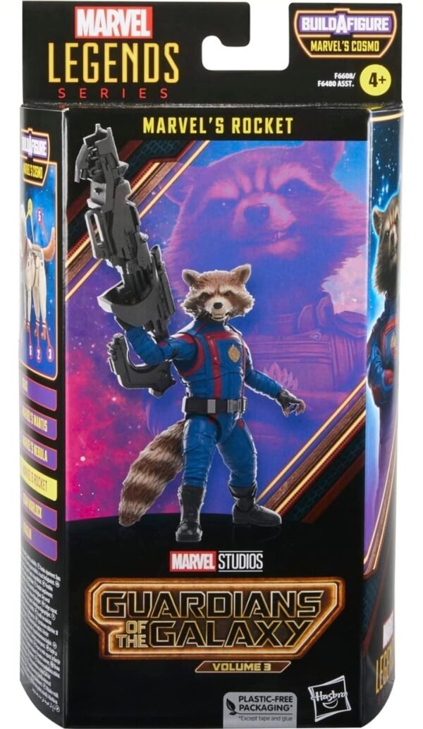 Rocket Marvel Legends Guardianes de la Galaxya